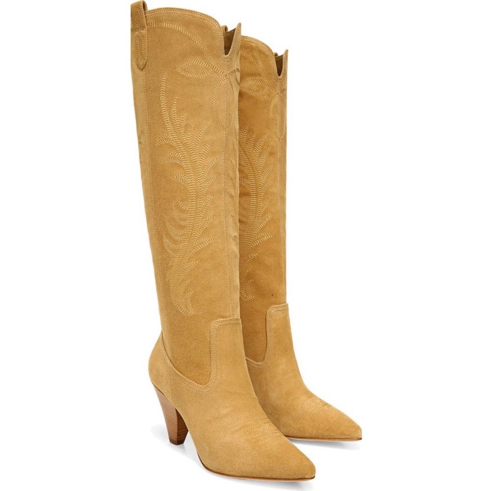 VERONICA BEARD Suede Ballan Boots